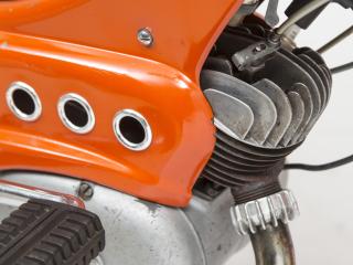 Detalj av moped