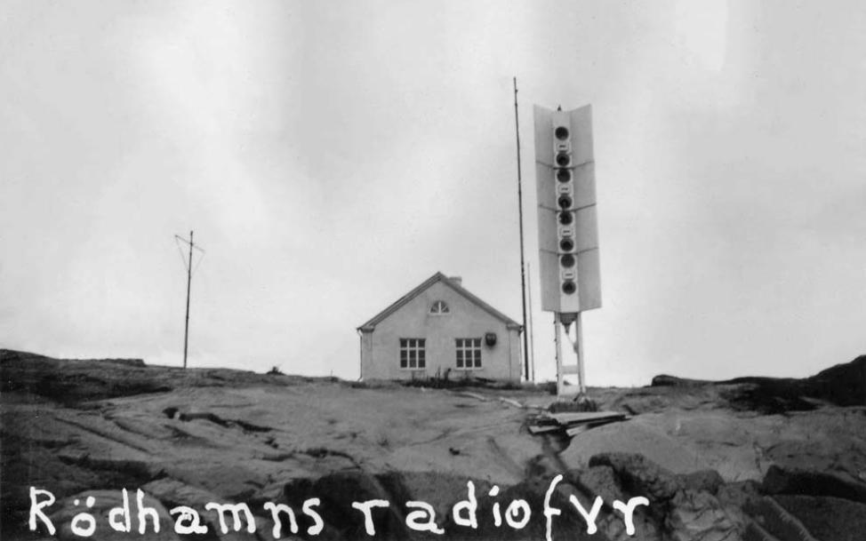 Radiofyrens maskinhus med nautofonen